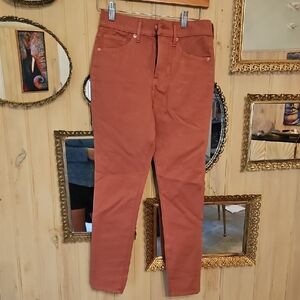 EXPRESS Rust Orange Jeans